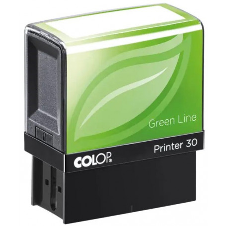 Печат Colop Printer 30 Green Line, 18 х 47 мм 300148