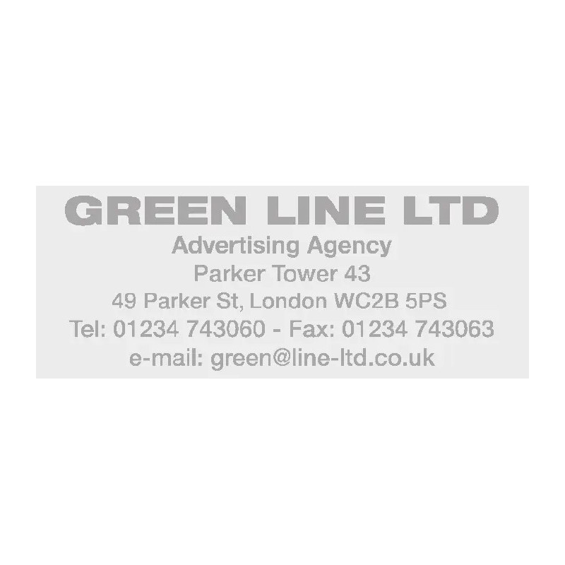 Печат Colop Printer 40 Green Line, 23 х 59 мм 300149