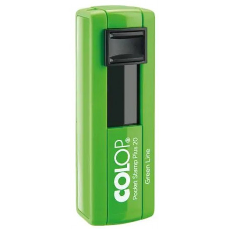 Печат Colop Pocket Stamp Plus 20 Green Line, 14 х 38 мм 300172
