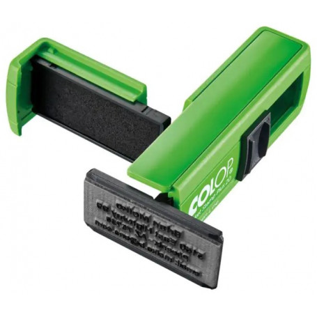 Печат Colop Pocket Stamp Plus 20 Green Line, 14 х 38 мм 300172
