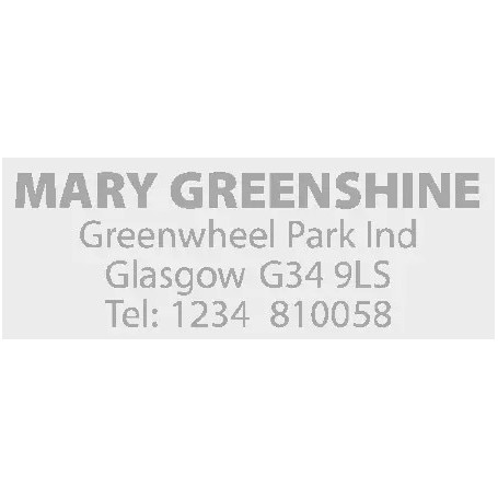 Печат Colop Pocket Stamp Plus 20 Green Line, 14 х 38 мм 300172