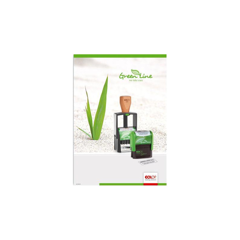 Печат Colop Printer 20 Green Line, 14 х 38 мм 300181