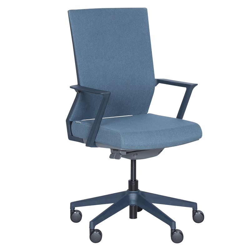 Работен стол KLAWER - син ⋙ на цена от 396.00лв  - Allegro-bg.com