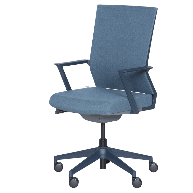 Работен стол KLAWER - син ⋙ на цена от 396.00лв  - Allegro-bg.com