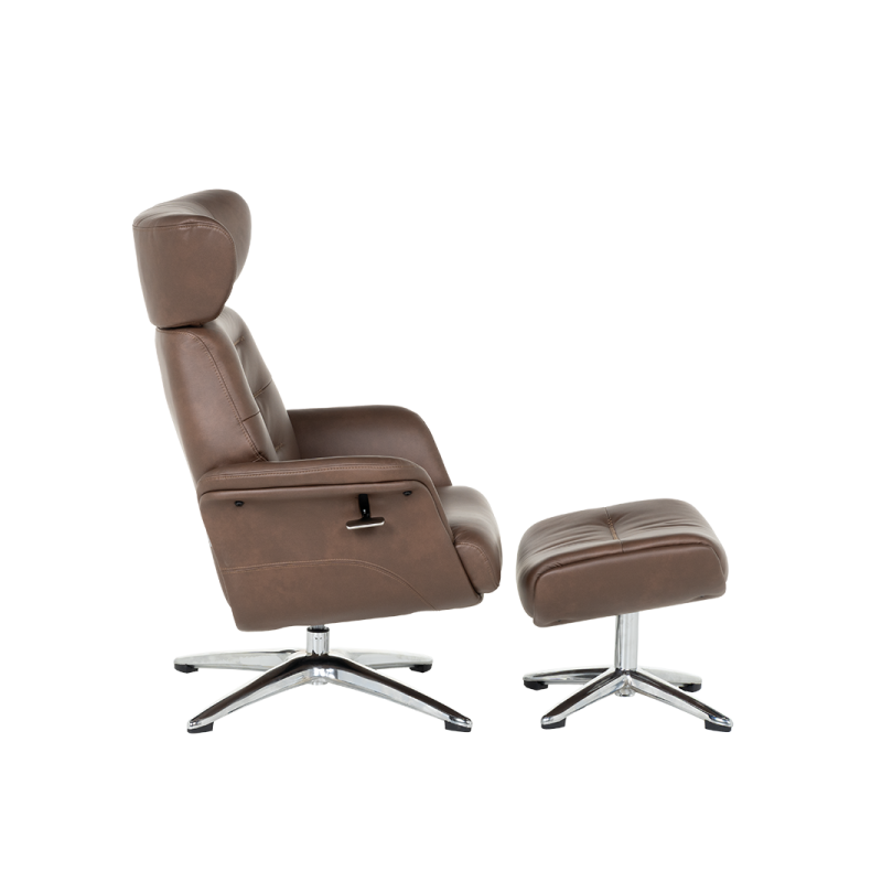 Кресло с табуретка TEDY  ⋙ на цена от 984.00лв  - Allegro-bg.com