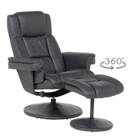 Кресло с табуретка JACKY ⋙ на цена от 432.00лв  - Allegro-bg.com