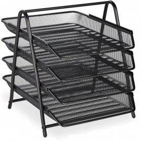 Хоризонтална поставка, метална мрежа, 4 бр. комплект 160210