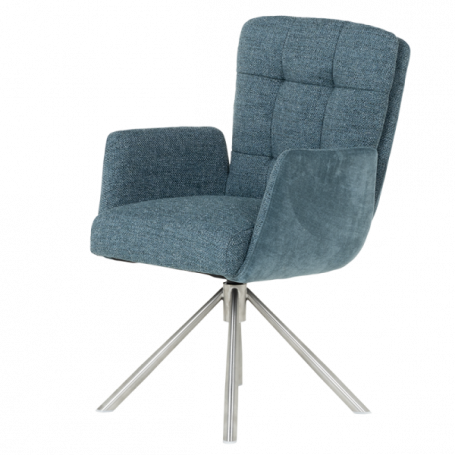 Трапезен стол KEILA - син ⋙ на цена от 321.60лв  - Allegro-bg.com