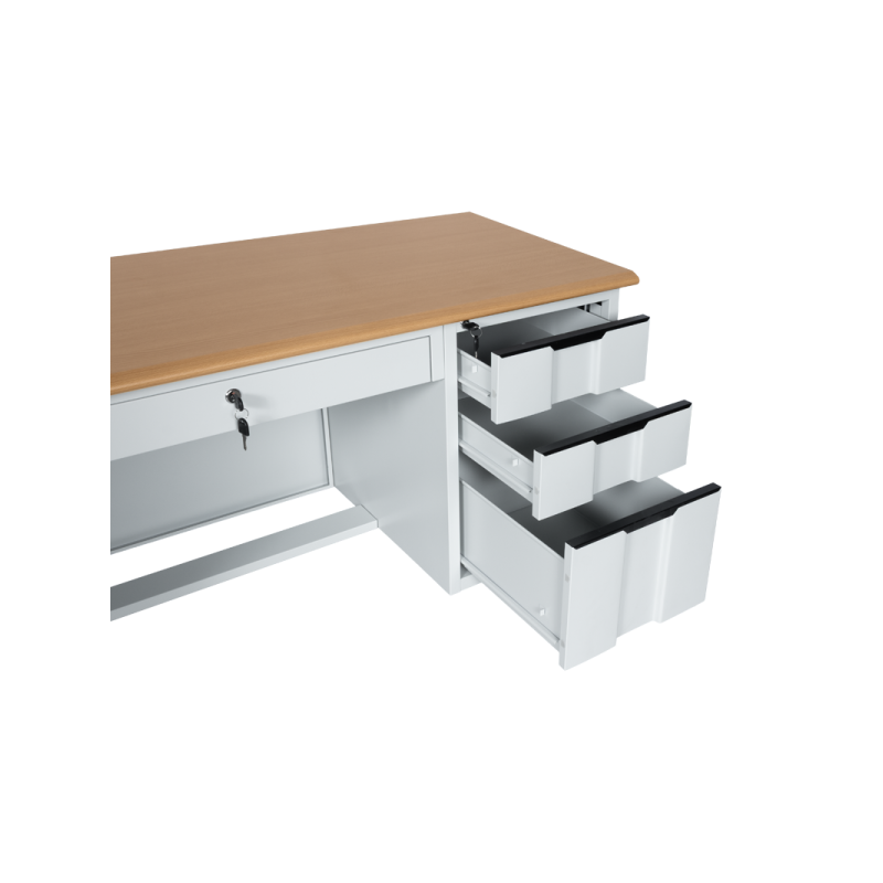 Метално бюро Carmen  ⋙ на цена от 594.00лв  - Allegro-bg.com