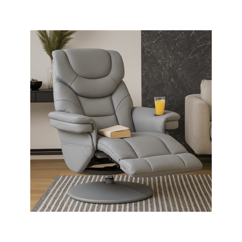 Кресло TIA - сиво ⋙ на цена от 597.60лв  - Allegro-bg.com