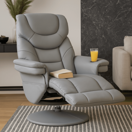 Кресло TIA - сиво ⋙ на цена от 597.60лв  - Allegro-bg.com