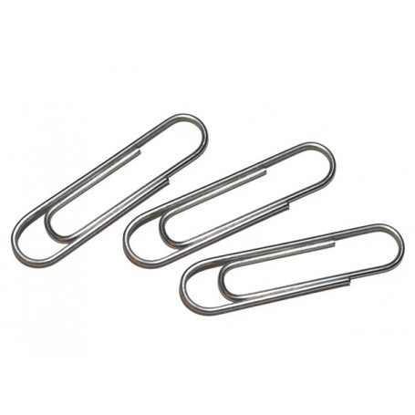 Кламери №3, никелирани, 100 ⋙ на цена от 0.90лв  - Allegro-bg.com