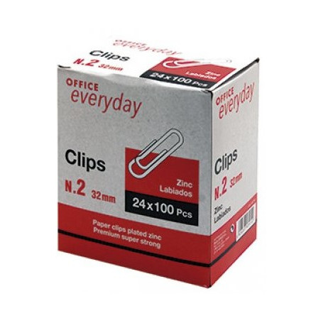 Кламери №3, никелирани, 100 ⋙ на цена от 0.90лв  - Allegro-bg.com