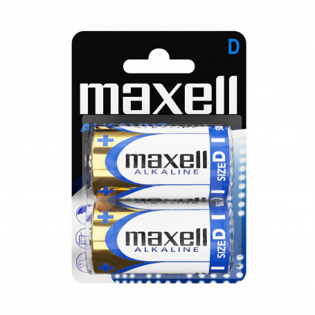 Батерии MAXELL LR20 D, 1.5 V, 2 бр. 020379