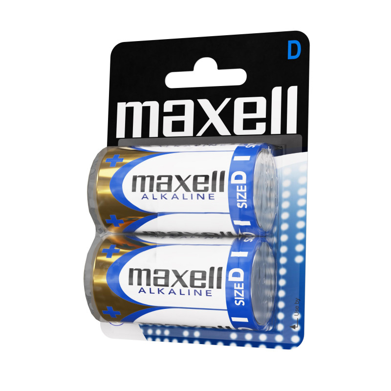 Батерии MAXELL LR20 D, 1.5 V, 2 бр. 020379