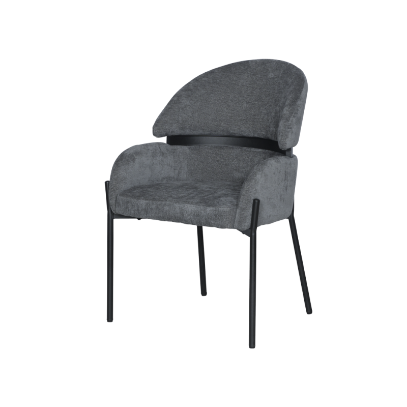 Трапезен стол ASTI - сив ⋙ на цена от 170.40лв  - Allegro-bg.com