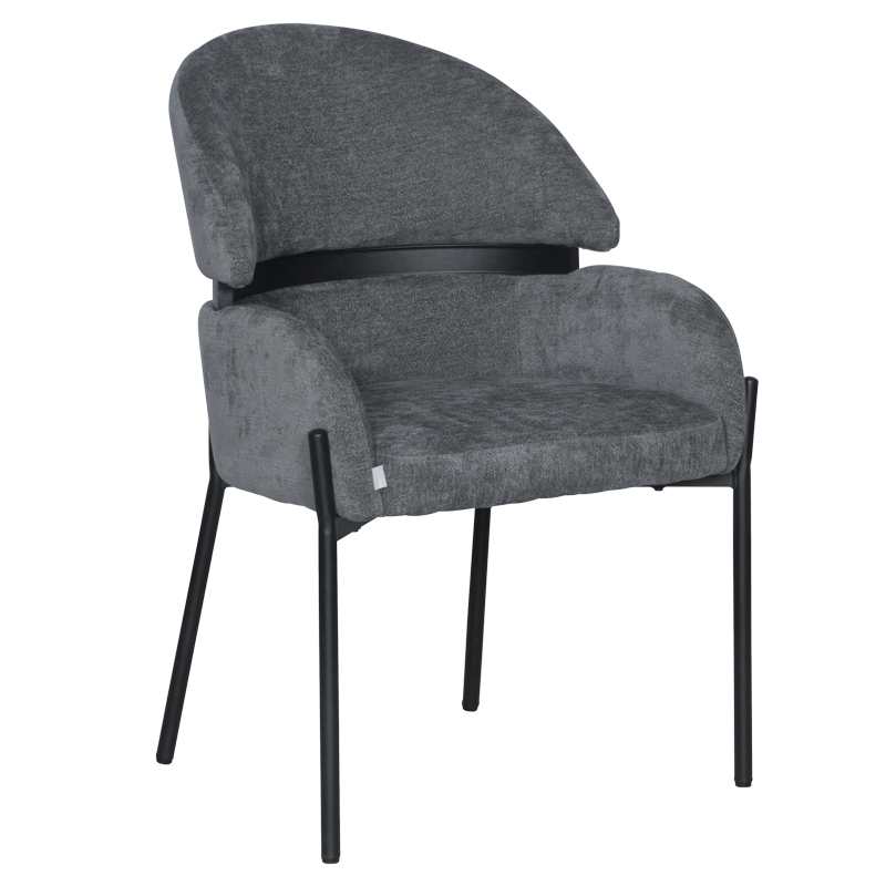 Трапезен стол ASTI - сив ⋙ на цена от 170.40лв  - Allegro-bg.com