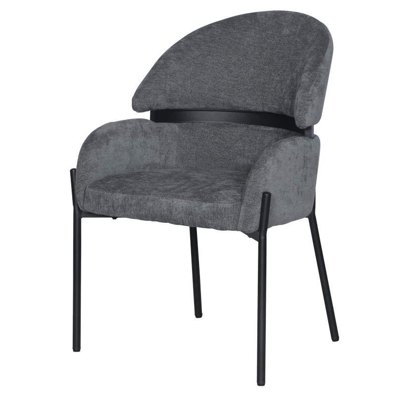 Трапезен стол ASTI - сив ⋙ на цена от 170.40лв  - Allegro-bg.com