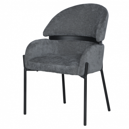 Трапезен стол ASTI - сив ⋙ на цена от 170.40лв  - Allegro-bg.com