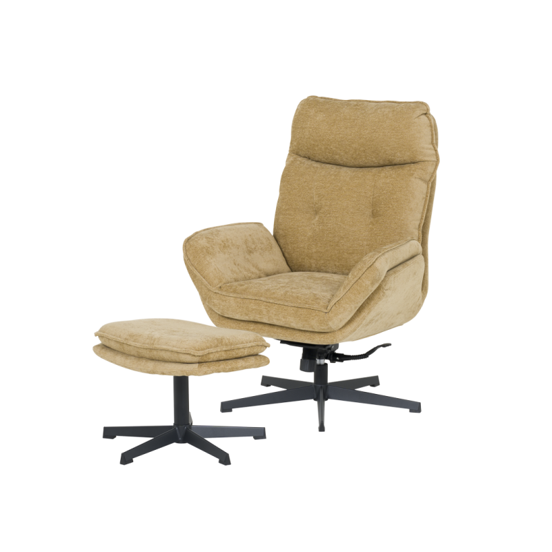 Кресло с табуретка ANDREA ⋙ на цена от 624.00лв  - Allegro-bg.com