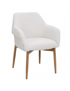 Трапезен стол BOLO - крем ⋙ на цена от 249.60лв  - Allegro-bg.com