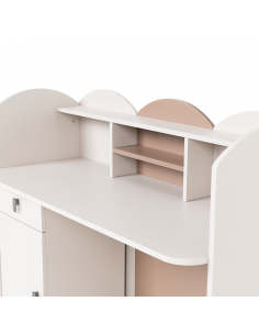 Бюро PASIG - капучино ⋙ на цена от 336.00лв  - Allegro-bg.com