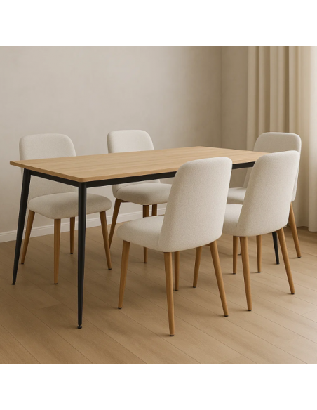 Трапезна маса ROME - бук ⋙ на цена от 298.80лв  - Allegro-bg.com