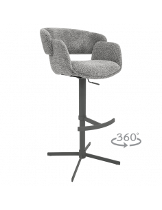 Бар стол PAIDE 8 - сив 44 ⋙ на цена от 379.20лв  - Allegro-bg.com 2