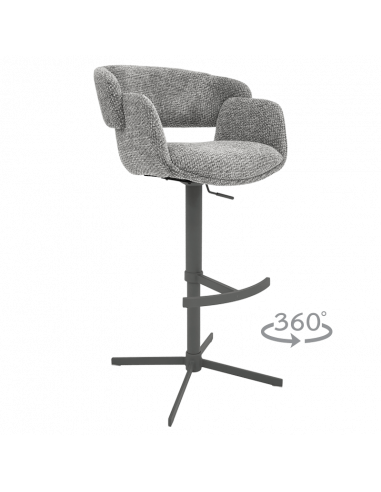 Бар стол PAIDE 8 - сив 44 ⋙ на цена от 379.20лв  - Allegro-bg.com