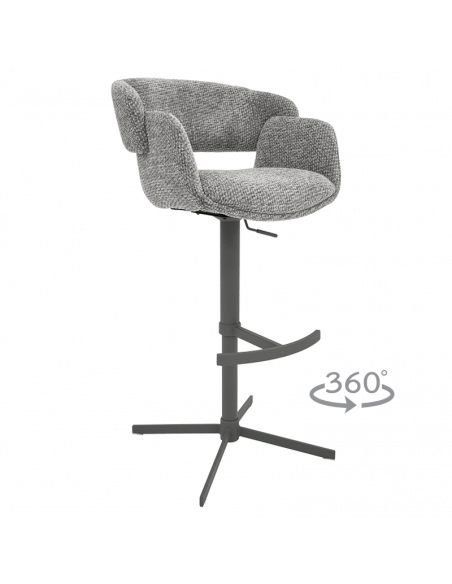 Бар стол PAIDE 8 - сив 44 ⋙ на цена от 379.20лв  - Allegro-bg.com