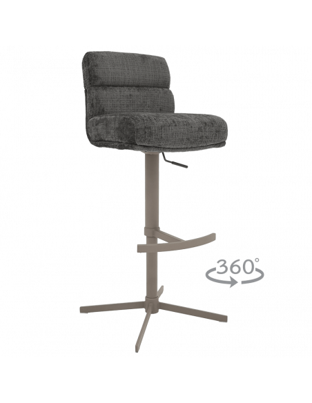 Бар стол VANDRA - графит ⋙ на цена от 336.00лв  - Allegro-bg.com