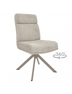 Трапезен стол TURI - крем ⋙ на цена от 264.00лв  - Allegro-bg.com