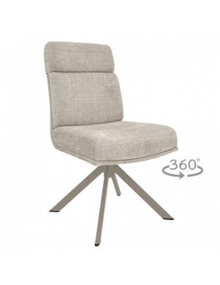 Трапезен стол TURI - крем ⋙ на цена от 264.00лв  - Allegro-bg.com