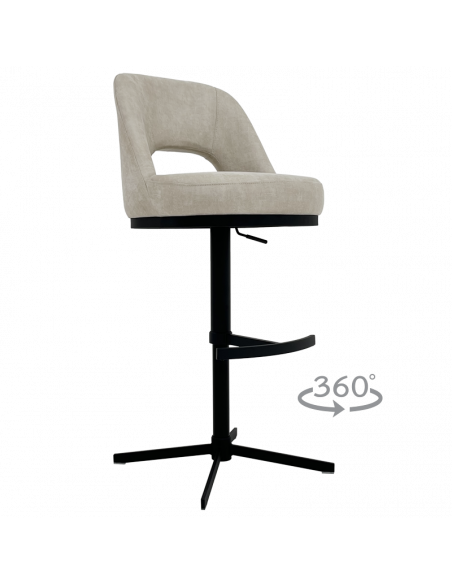 Бар стол KUNDA - крем 110 ⋙ на цена от 396.00лв  - Allegro-bg.com