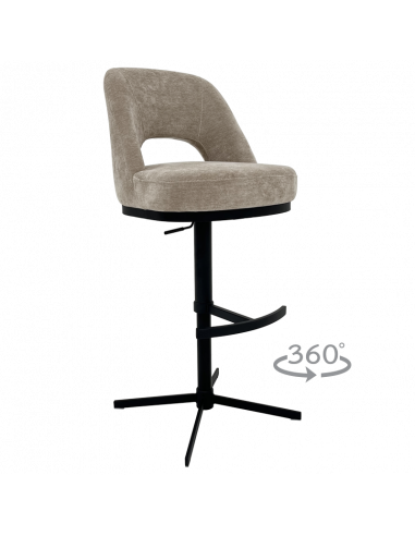 Бар стол KUNDA - бежов  ⋙ на цена от 396.00лв  - Allegro-bg.com