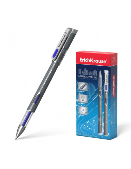 Химикалка Megapolis, 0.5  ⋙ на цена от 1.38лв  - Allegro-bg.com