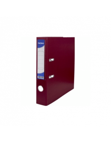 Класьор Noki, А4, 5 см, бял ⋙ на цена от 3.30лв  - Allegro-bg.com