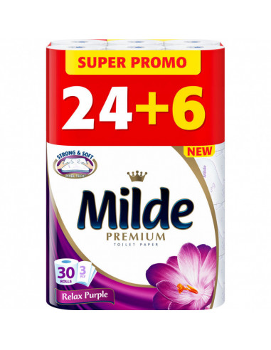 Тоалетна хартия Milde,  ⋙ на цена от 20.80лв  - Allegro-bg.com