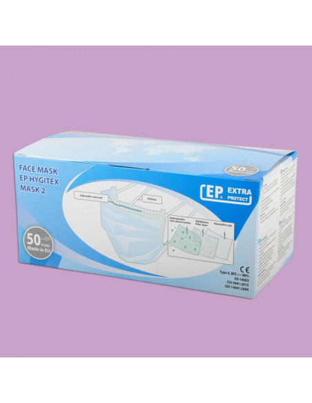 Медицинска хигиенна маска, ⋙ на цена от 0.24лв  - Allegro-bg.com