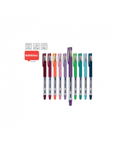 Химикалка Nataraj Grippo  ⋙ на цена от 0.31лв  - Allegro-bg.com