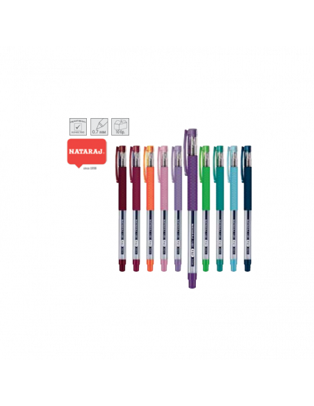 Химикалка Nataraj Grippo  ⋙ на цена от 0.31лв  - Allegro-bg.com