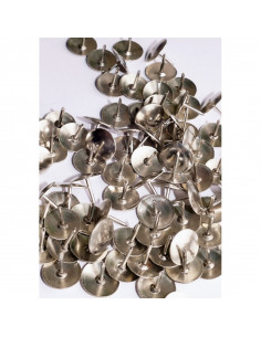 Кабари сребро, 100 броя  ⋙ на цена от 0.24лв  - Allegro-bg.com