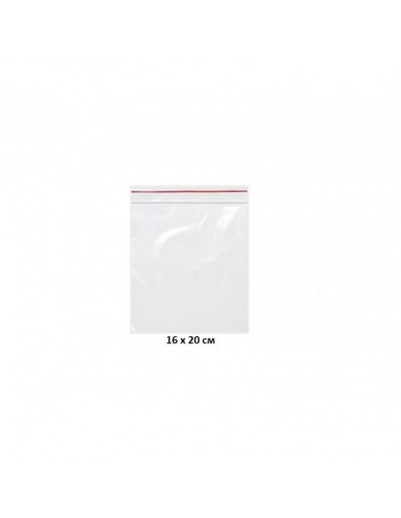 Плик с цип 16 х 20 см, 100 ⋙ на цена от 4.87лв  - Allegro-bg.com