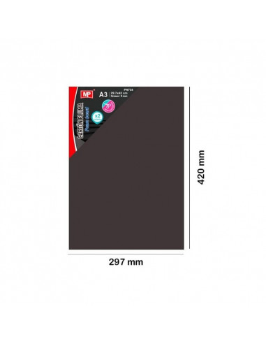 Пенокартон А3, черен 106040 ⋙ на цена от 4.26лв  - Allegro-bg.com