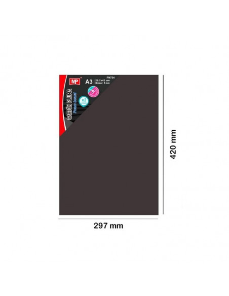 Пенокартон А3, черен 106040 ⋙ на цена от 4.26лв  - Allegro-bg.com
