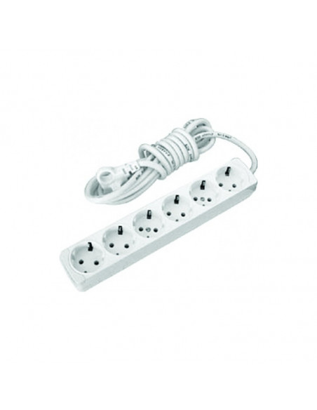 Разклонител, 6 гнезда, 5. ⋙ на цена от 15.31лв  - Allegro-bg.com