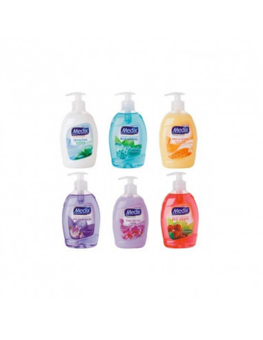 Течен сапун Medix, с  ⋙ на цена от 2.42лв  - Allegro-bg.com
