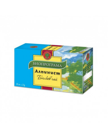 Чай Биопрограма, Алпинист  ⋙ на цена от 1.78лв  - Allegro-bg.com