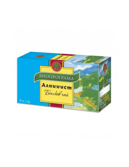 Чай Биопрограма, Алпинист  ⋙ на цена от 1.78лв  - Allegro-bg.com