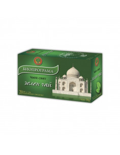 Чай Биопрограма, Зелен  ⋙ на цена от 1.78лв  - Allegro-bg.com